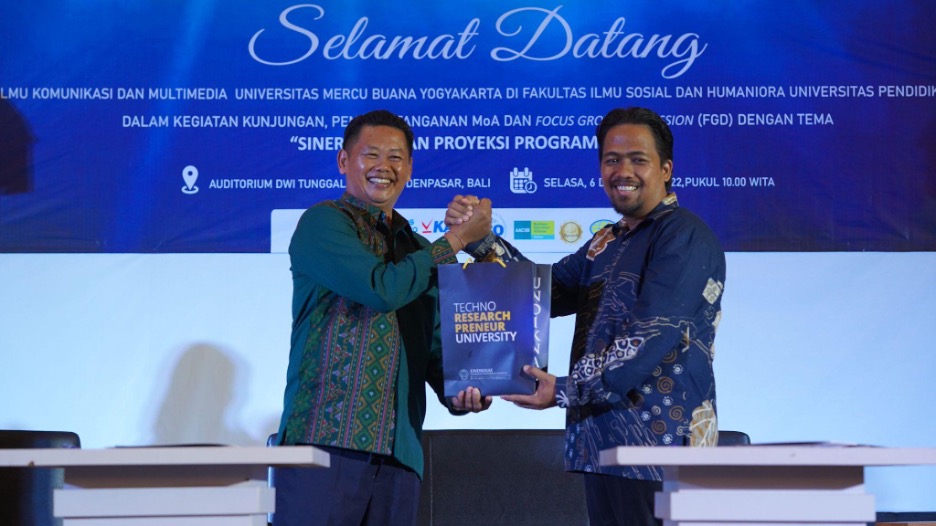 Universitas Pendidikan Nasional bersama Universitas Mercu Buana Yogyakarta Dalam Sinergitas Dan Proyeksi Merdeka Belajar Kampus Merdeka (MBKM)