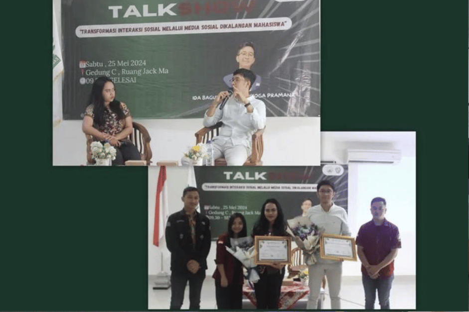 KMK Undiknas Hosts Talkshow on Transforming Social Interactions in the Era of Social Media